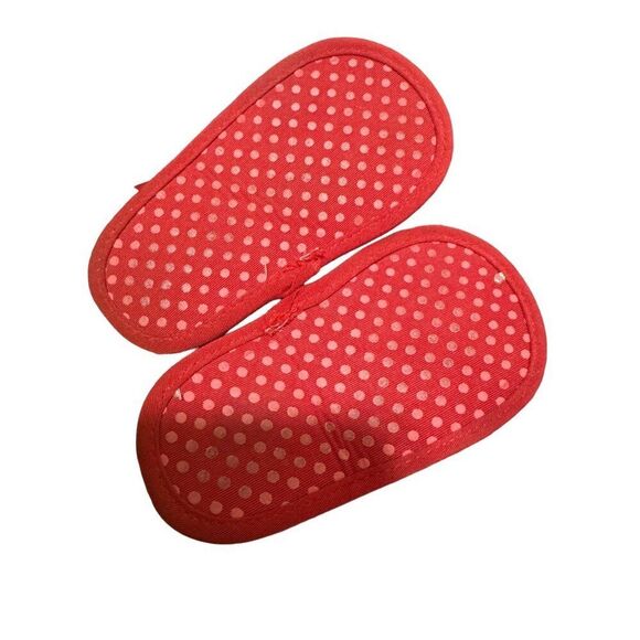 Red Flower Open Toe Sandals Infants Size 3 NWOT - Picture 2 of 4